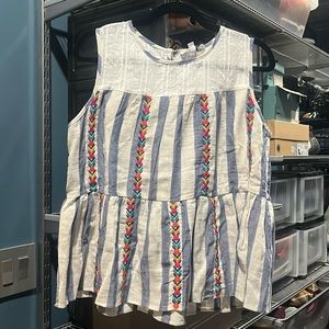 NWT THML sleeveless blouse